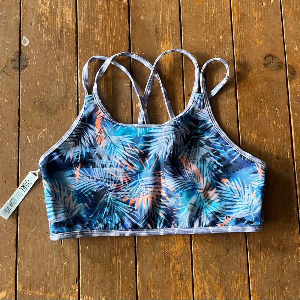 Athleta Girl Swim Halter Top NWT